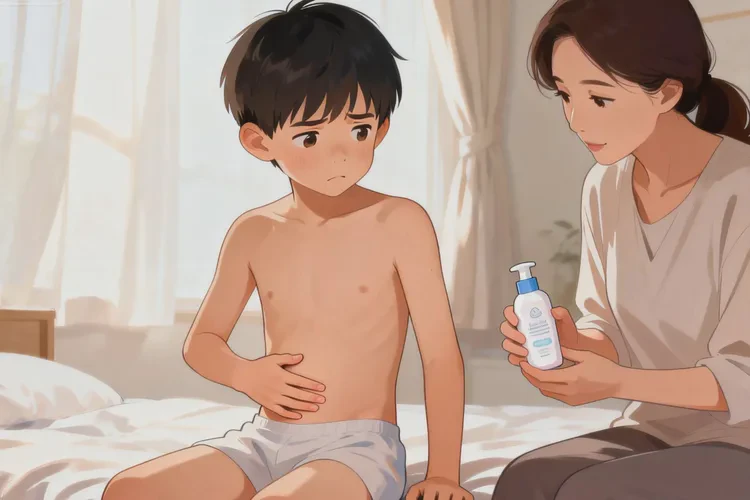 少儿肚子容易长湿疹能够根治吗(图1)