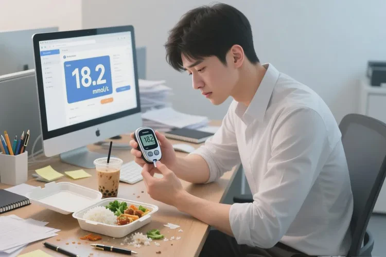 31岁中午血糖20.7是怎么回事(图1)