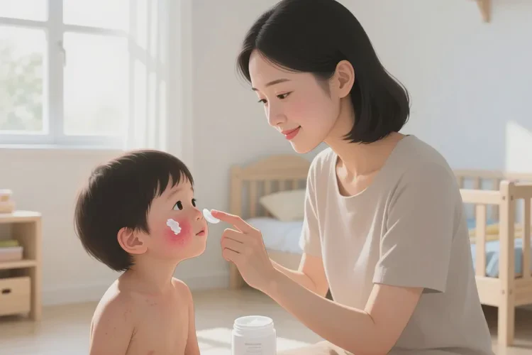 少儿脸上经常起湿疹能够根治吗(图1)