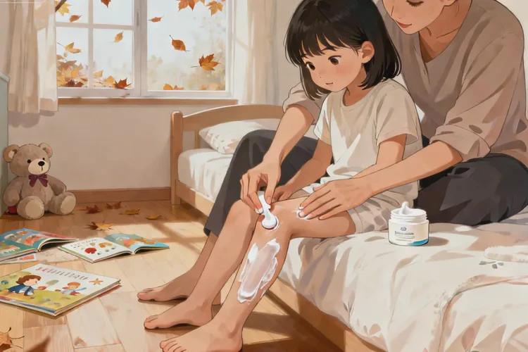 孩子小腿上容易起湿疹能够根治吗(图1)