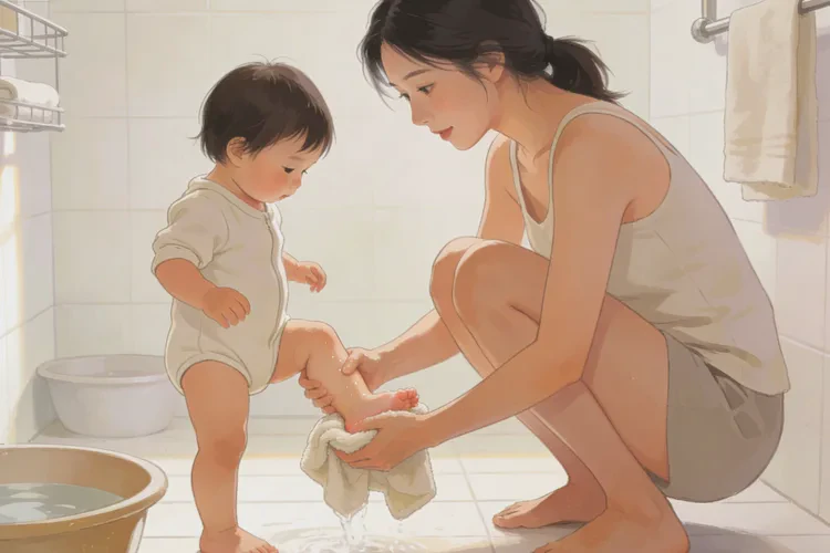 儿童脚上容易起湿疹能够根治吗(图1)