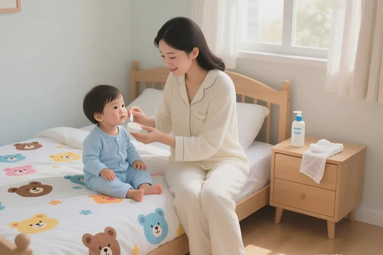 少儿脸上起湿疹能够根治吗(图1)