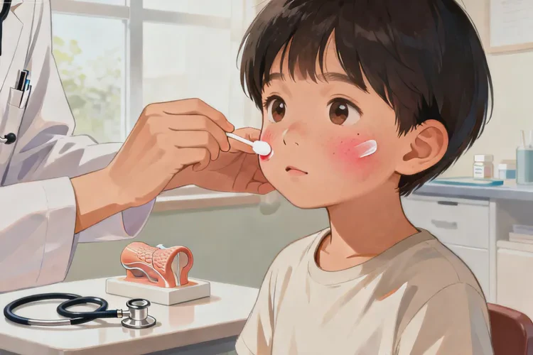 少儿脸上出湿疹能够根治吗(图2)