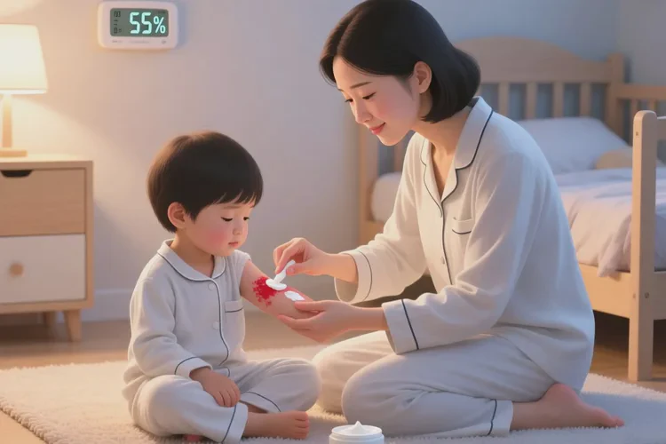 少儿手臂上长湿疹能够根治吗(图1)