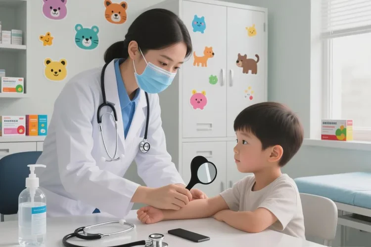 少儿手臂上有湿疹能够根治吗(图2)