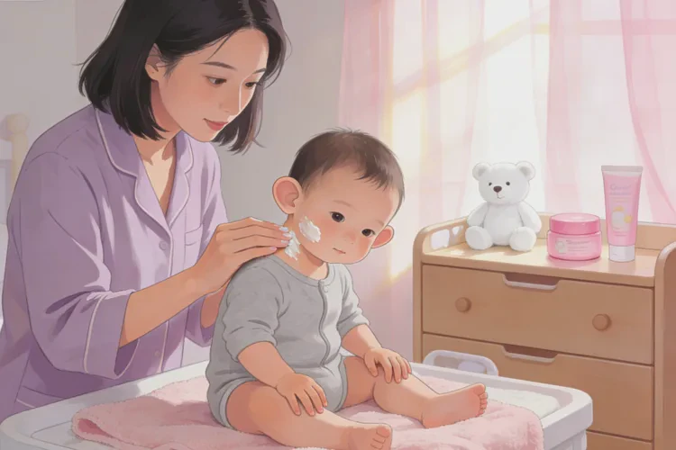 儿童脖子偶尔长湿疹能够根治吗(图1)