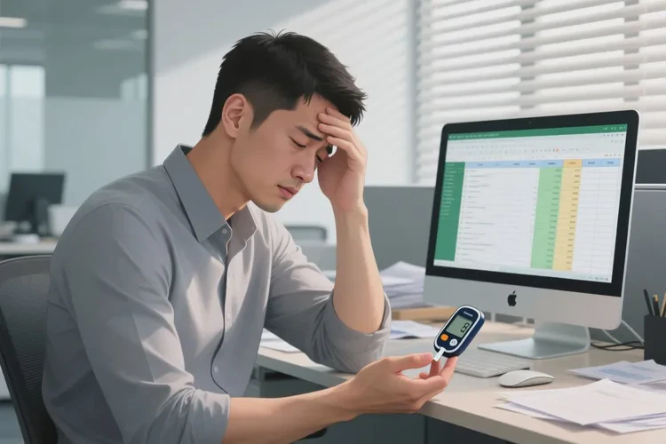 31岁中午血糖21.4是怎么回事(图1)