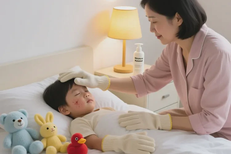 儿童手上偶尔起湿疹能够根治吗(图4)