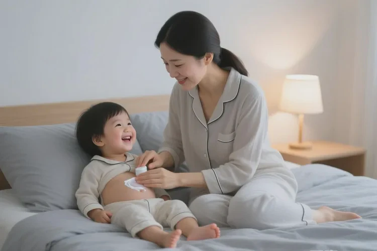 少儿肚子上经常起湿疹能够根治吗(图1)