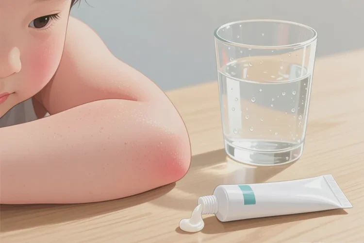 少儿手臂上容易长湿疹能够根治吗(图2)