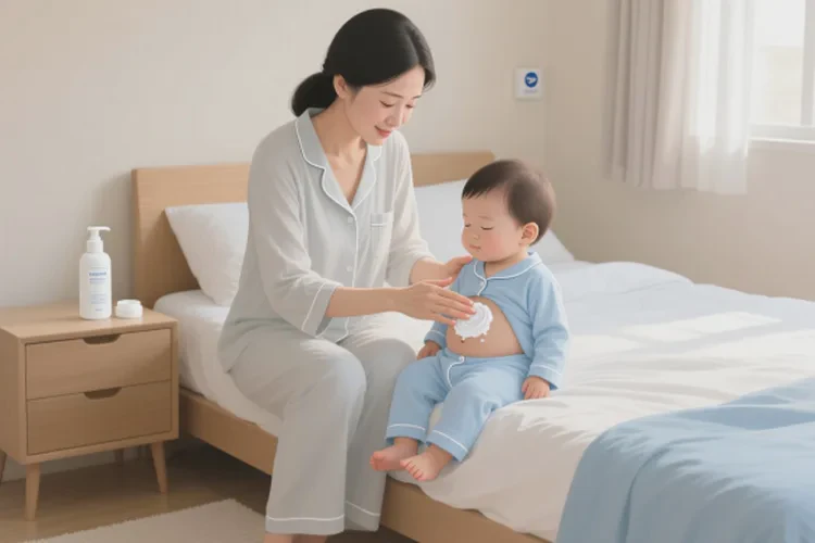 儿童肚子偶尔长湿疹能够根治吗(图1)