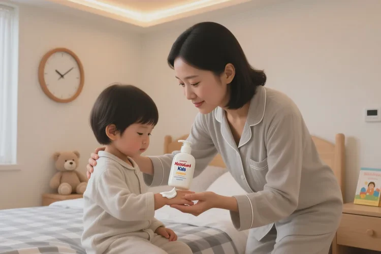 儿童手上偶尔起湿疹能够根治吗(图1)