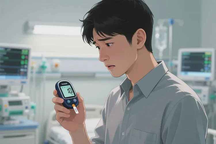 31岁早上空腹血糖28.2是怎么回事(图1)