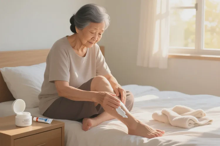 老人小腿经常长湿疹能够根治吗(图1)