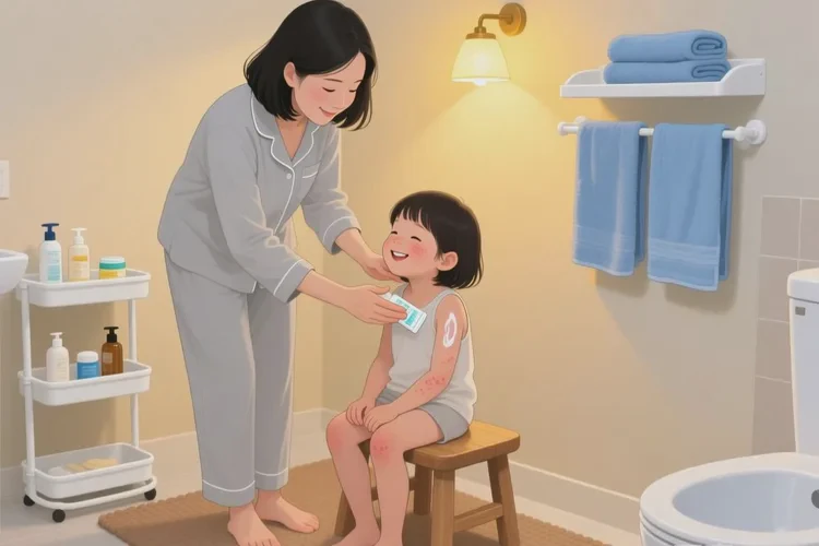 儿童全身容易长湿疹能够根治吗(图1)