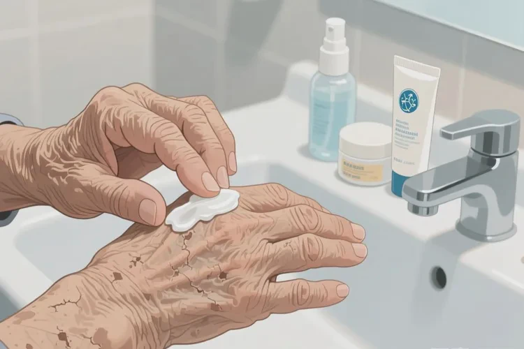 老人手上偶尔起湿疹能够根治吗(图2)