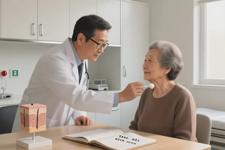 老人脖子出现湿疹能够根治吗(图2)