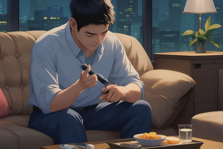 36岁晚上血糖13.6是怎么回事(图1)