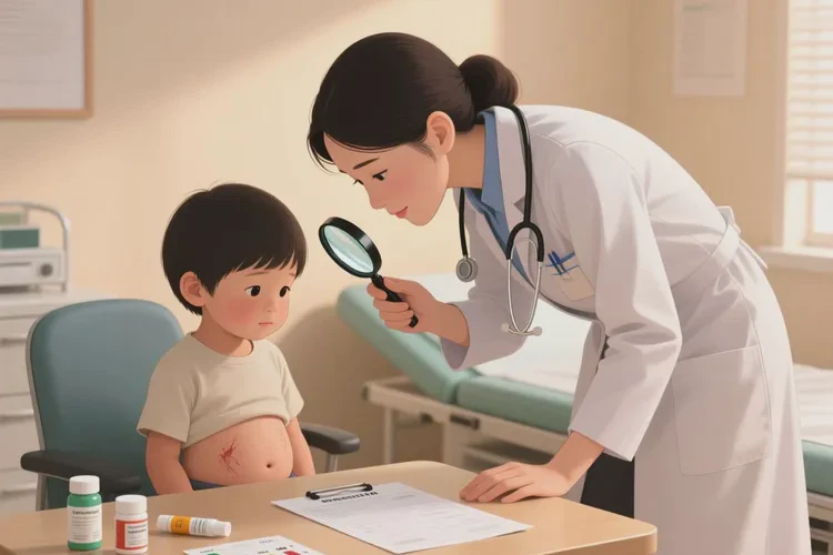 儿童肚子起湿疹能够根治吗(图2)