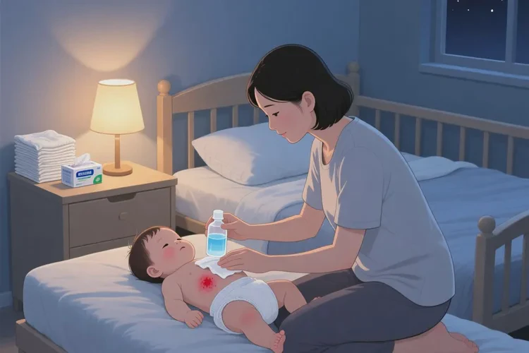 儿童肚子容易起湿疹能够根治吗(图1)