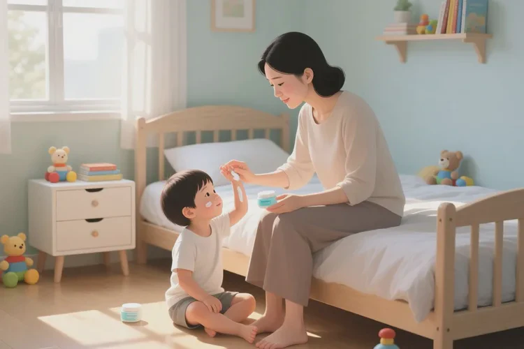 少儿手臂上出湿疹能够根治吗(图1)