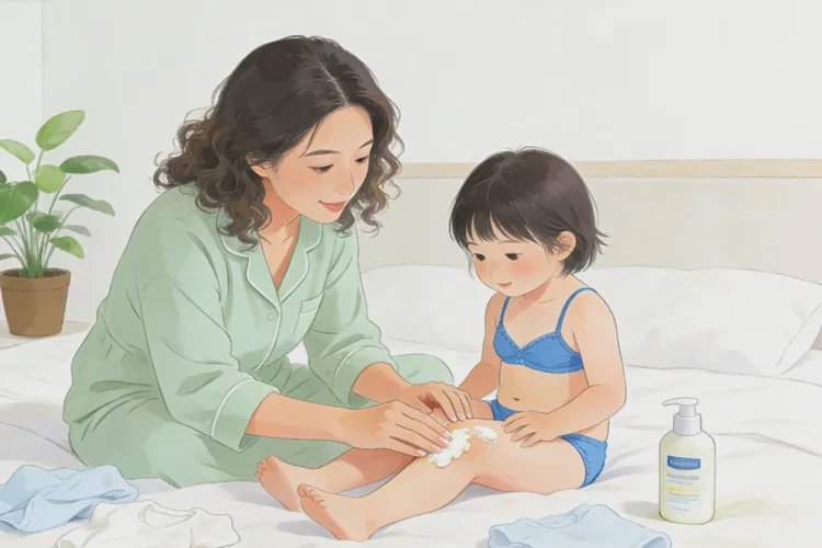 少儿大腿经常起湿疹能够根治吗(图1)