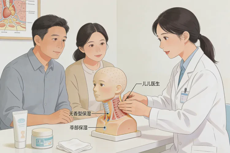 儿童脖子偶尔长湿疹能够根治吗(图3)