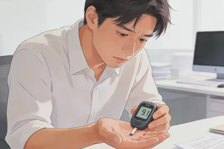 31岁中餐血糖9点1是怎么回事(图1)