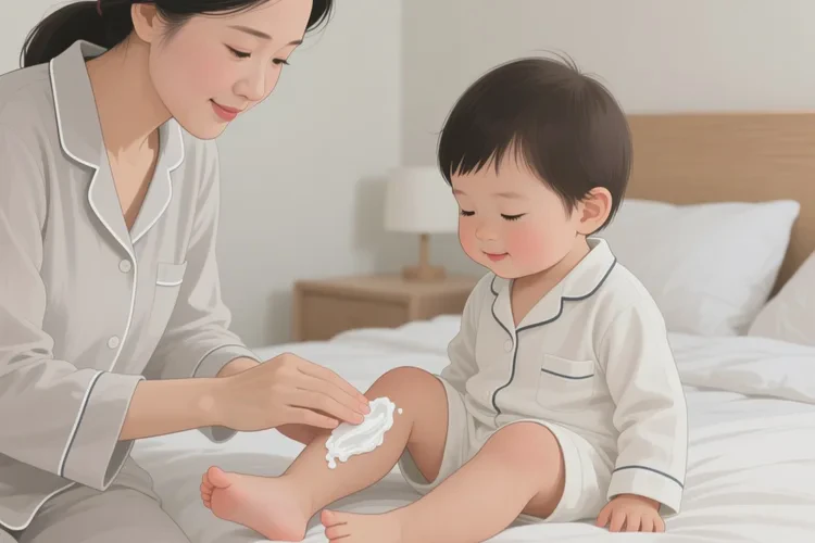 孩子小腿上经常起湿疹能够根治吗(图1)