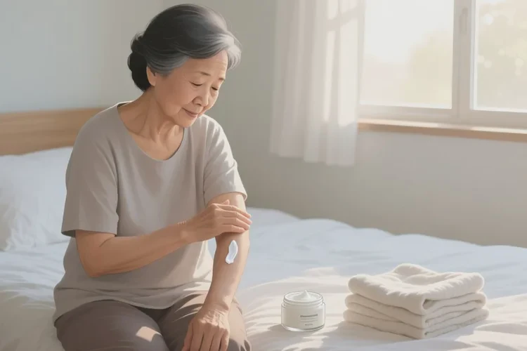 老人全身偶尔长湿疹能够根治吗(图1)