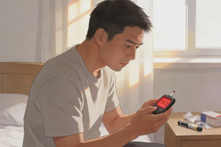 31岁早上空腹血糖18.0是怎么回事(图1)