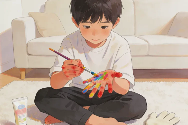 儿童手上出湿疹能够根治吗(图1)