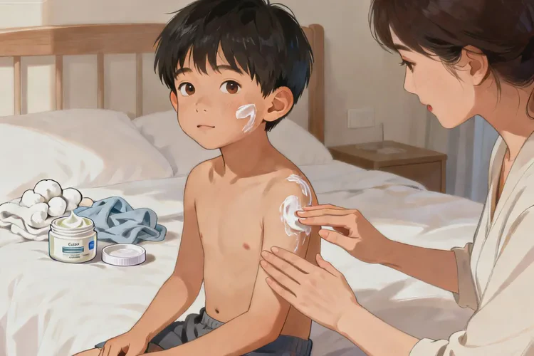 儿童肚子有湿疹能够根治吗(图1)