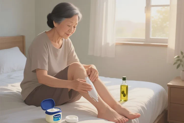 老人小腿容易起湿疹能够根治吗(图1)