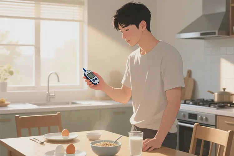 32岁早餐血糖9.6是怎么回事(图1)