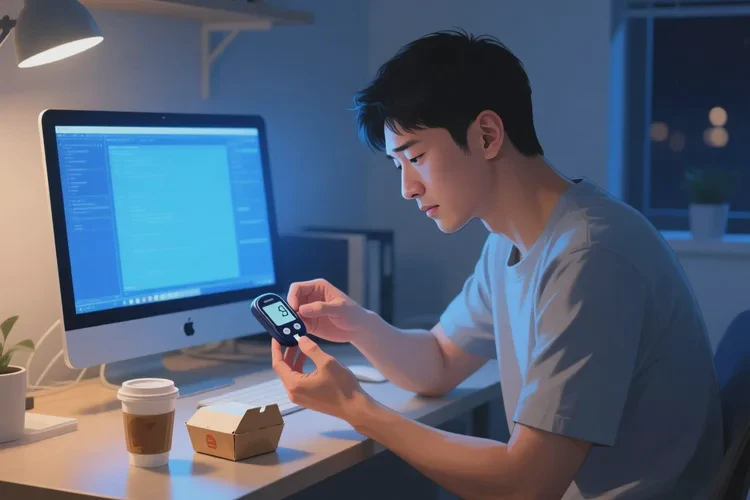 31岁晚上血糖6.7是怎么回事(图1)