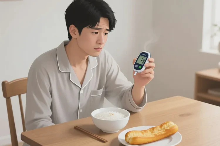 32岁早餐血糖12点8是怎么回事(图1)