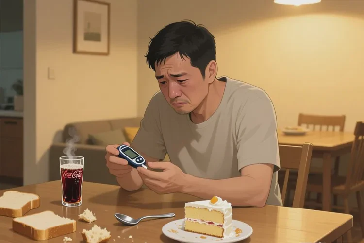 32岁中餐血糖22.7是怎么回事(图1)