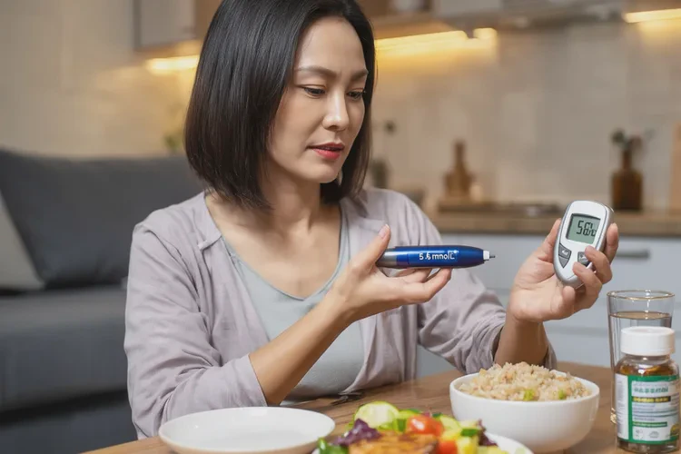 37岁晚餐血糖4.4是怎么回事(图1)