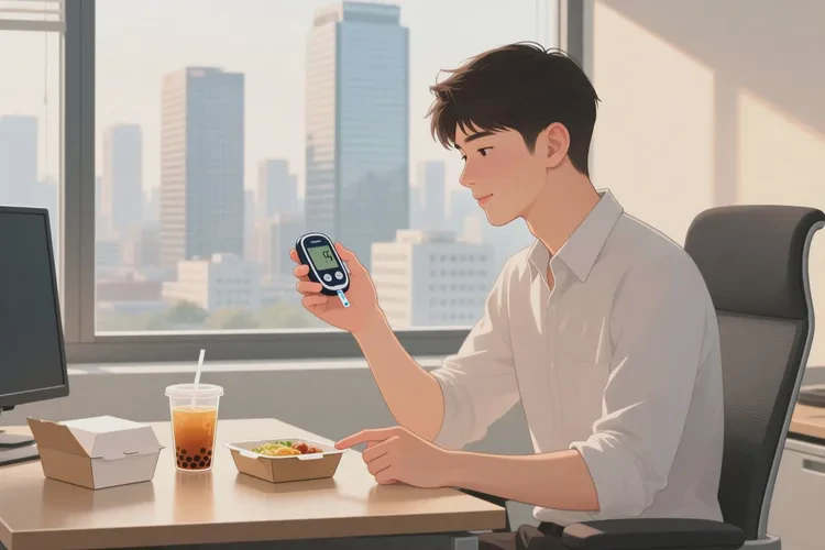 32岁中餐血糖24.1是怎么回事(图1)