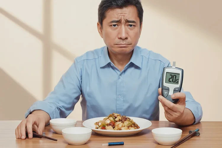 37岁中餐血糖20.5是怎么回事(图1)