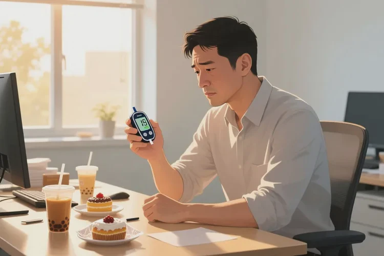 31岁下午血糖22.8是怎么回事(图1)