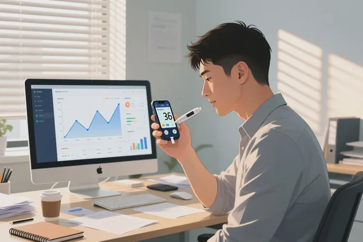 32岁中餐血糖16.3是怎么回事(图3)