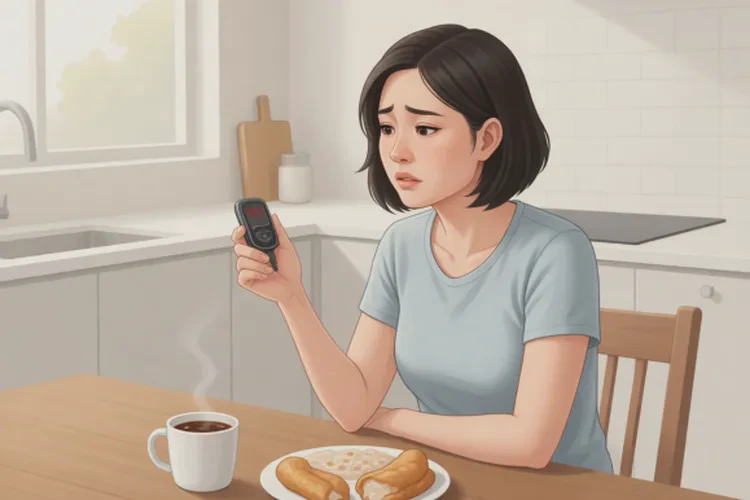 32岁早餐血糖13.1是怎么回事(图1)