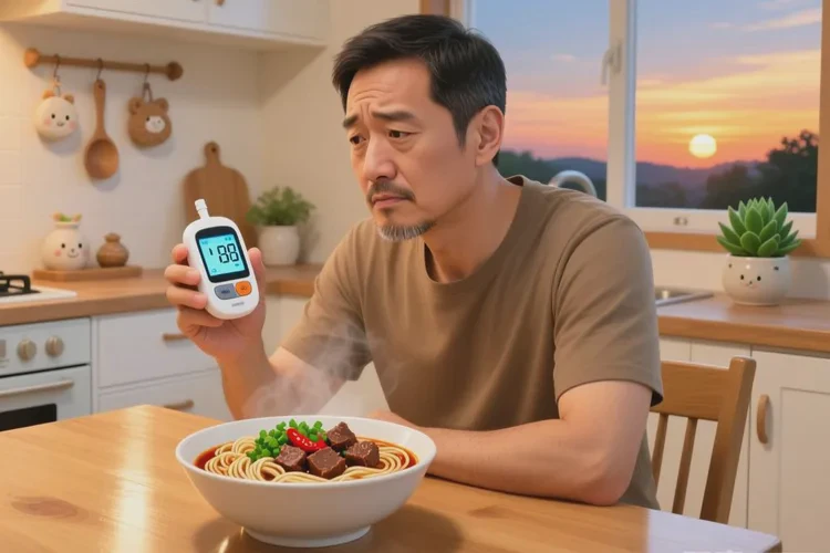 32岁晚餐血糖5.7是怎么回事(图1)