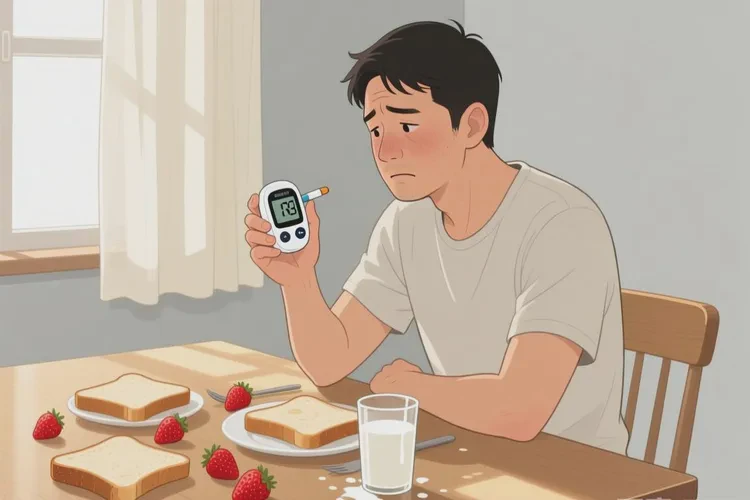 32岁早餐血糖30.5是怎么回事(图1)