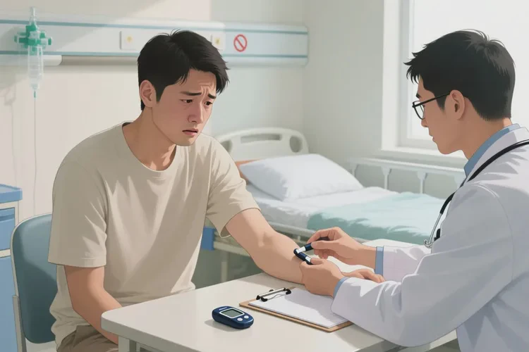 32岁空腹血糖28.9是怎么回事(图1)