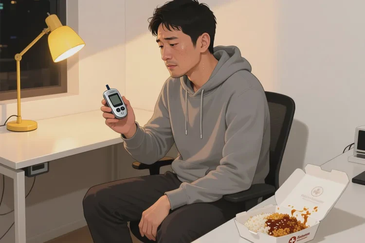 32岁晚餐血糖26.6是怎么回事(图1)