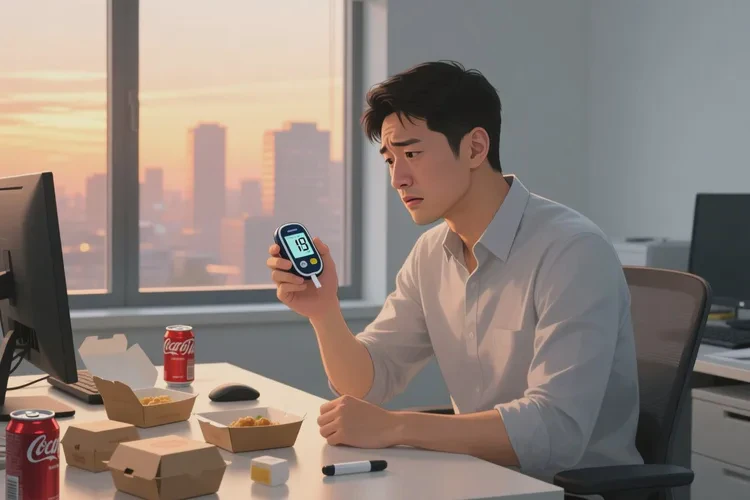 32岁中餐血糖14.0是怎么回事(图1)