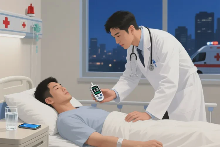 32岁中餐血糖22.2是怎么回事(图2)